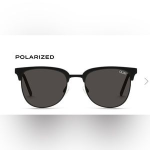 NEW Quay Australia Evasive Polarized Black Sunglasses